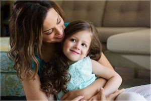 photograph of mother and daughter