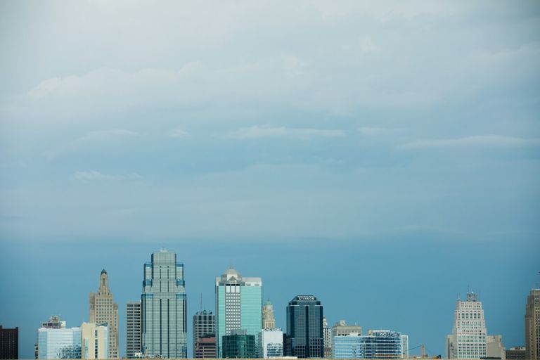 view of downtown kansas city